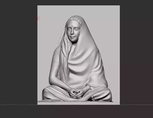 sarada devi 3D print model