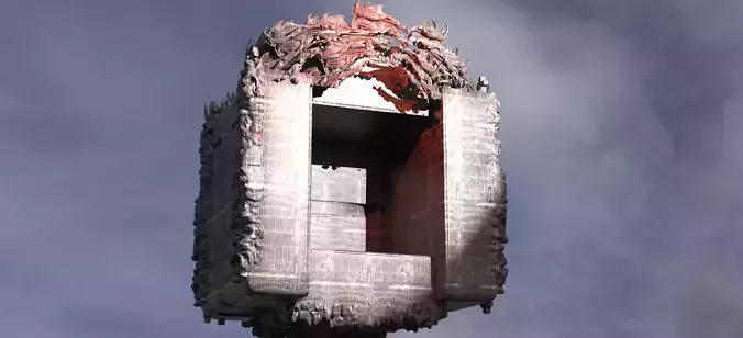 Dantes Inferno Hell Cube 9  3D model