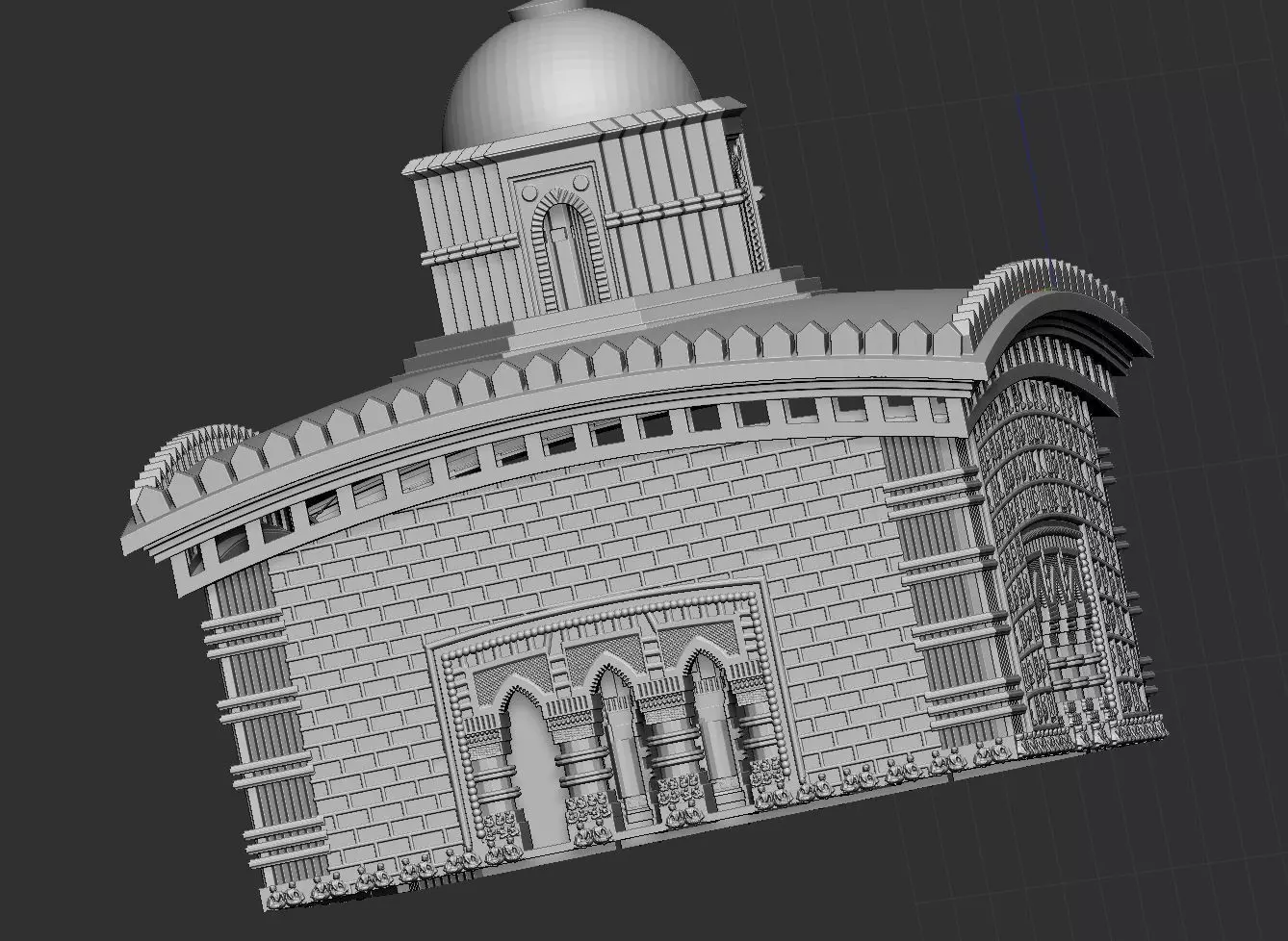 MADAN MOHAN TEMPLE BISHNUPUR 3D print model_0