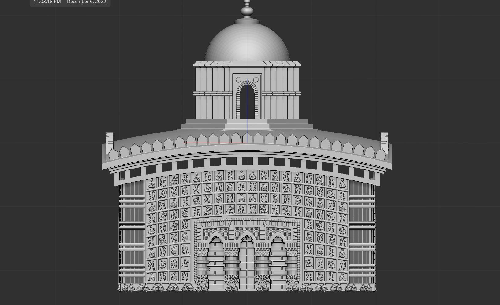 MADAN MOHAN TEMPLE BISHNUPUR 3D print model_1