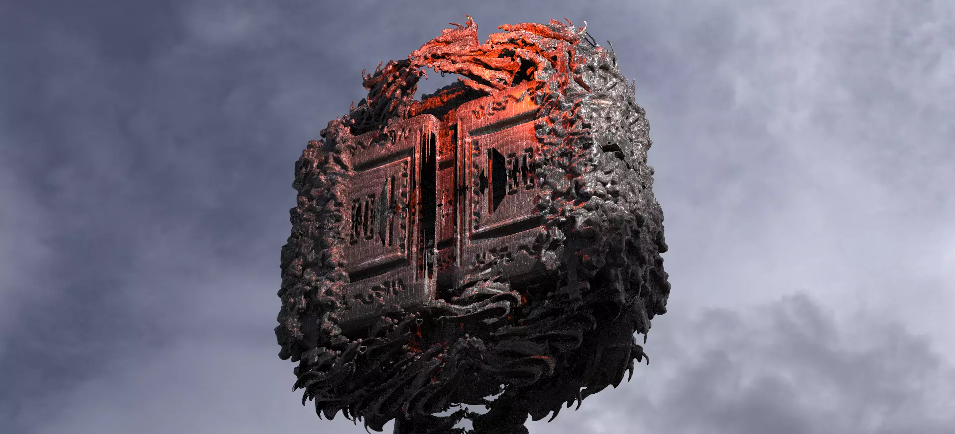 Dantes Inferno Hell Cube 11 3D model