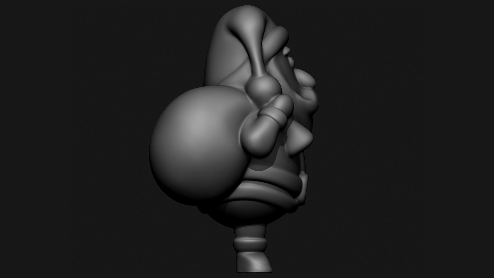 Santa claus 3D model_1