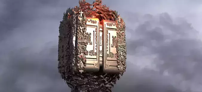Hades Cube Dark  3D model
