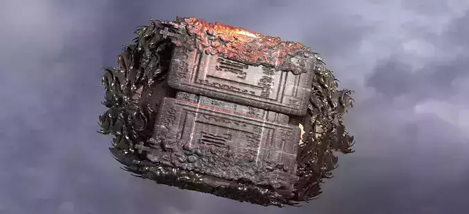 Hades Cube Dark 3 3D model