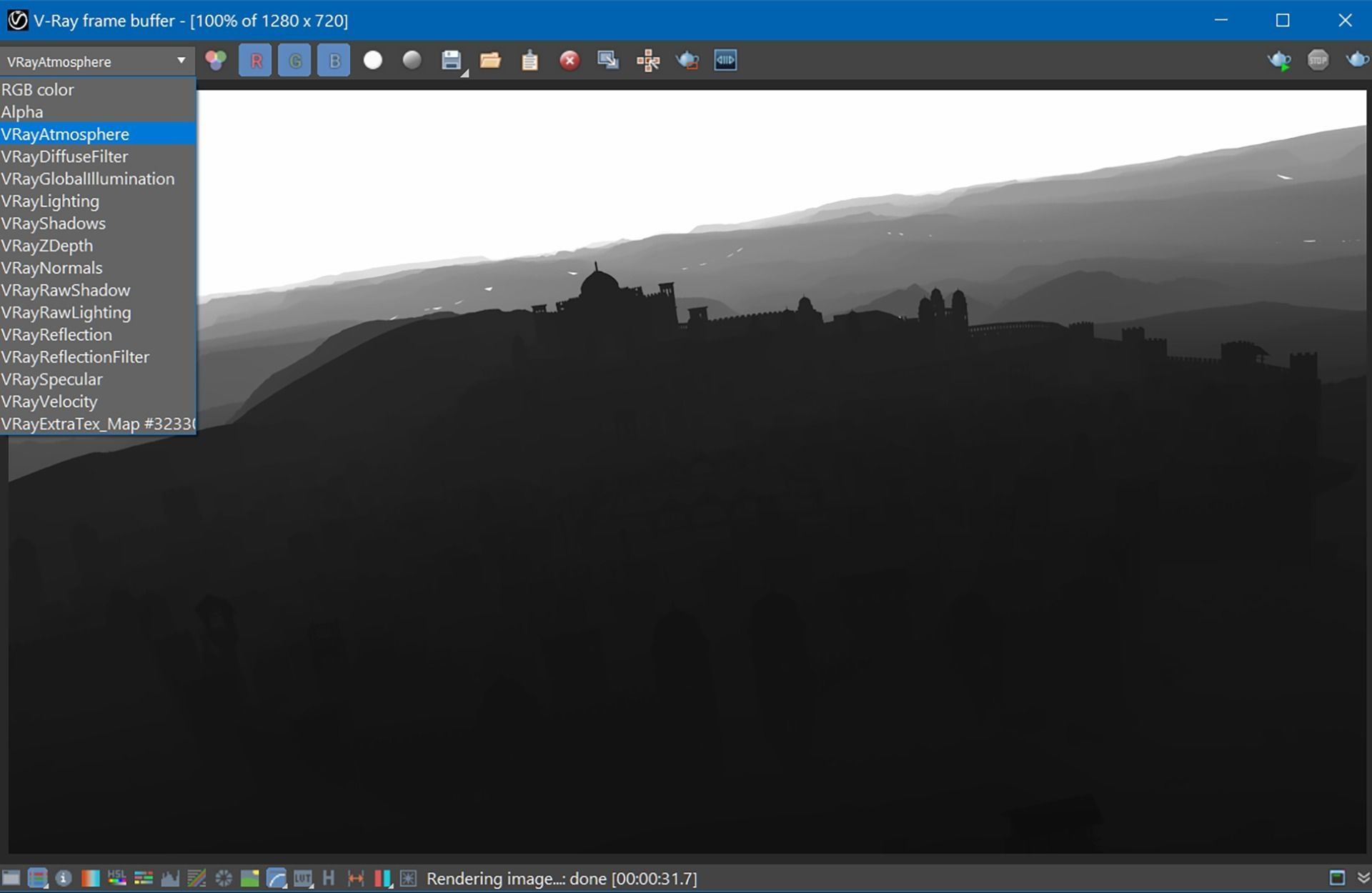 MiddleEast City Fantasy Desert Arab City 3D model_3