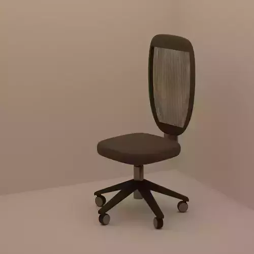 High-Poly Realistic Office Chair