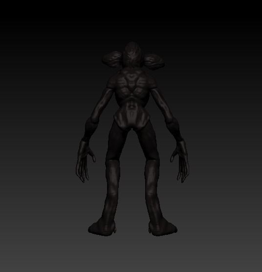 DEMOGORGON alien creature 3D print model_2