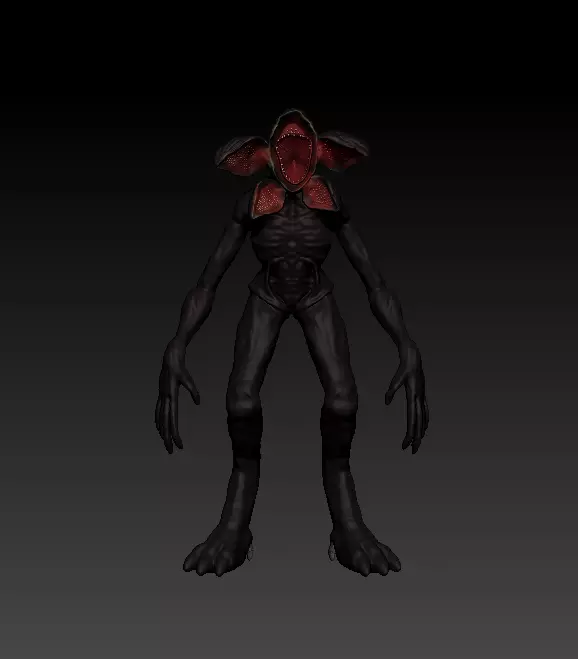 DEMOGORGON alien creature 3D print model_0