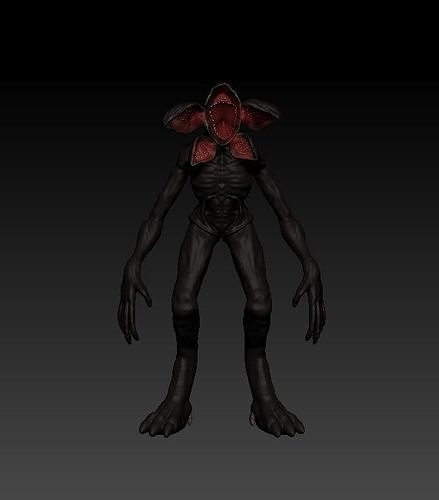 DEMOGORGON alien creature 3D print model