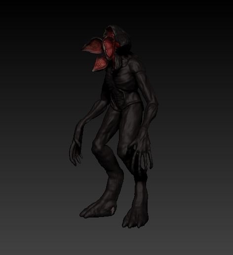 DEMOGORGON alien creature 3D print model_1
