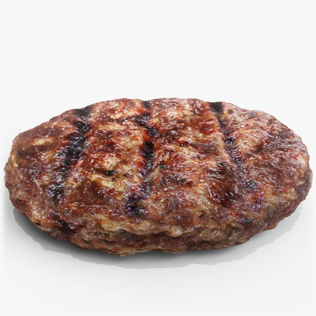Burger Patty 3D model_1