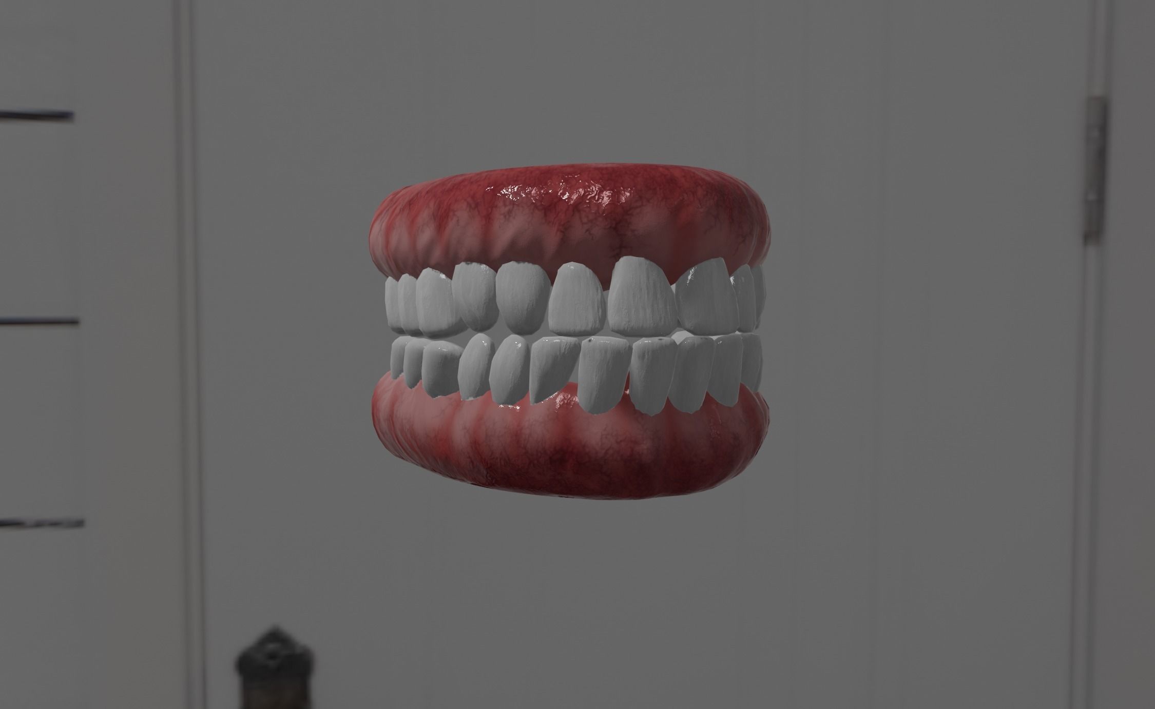 TEETH AND PALATE Low-poly 3D model_6
