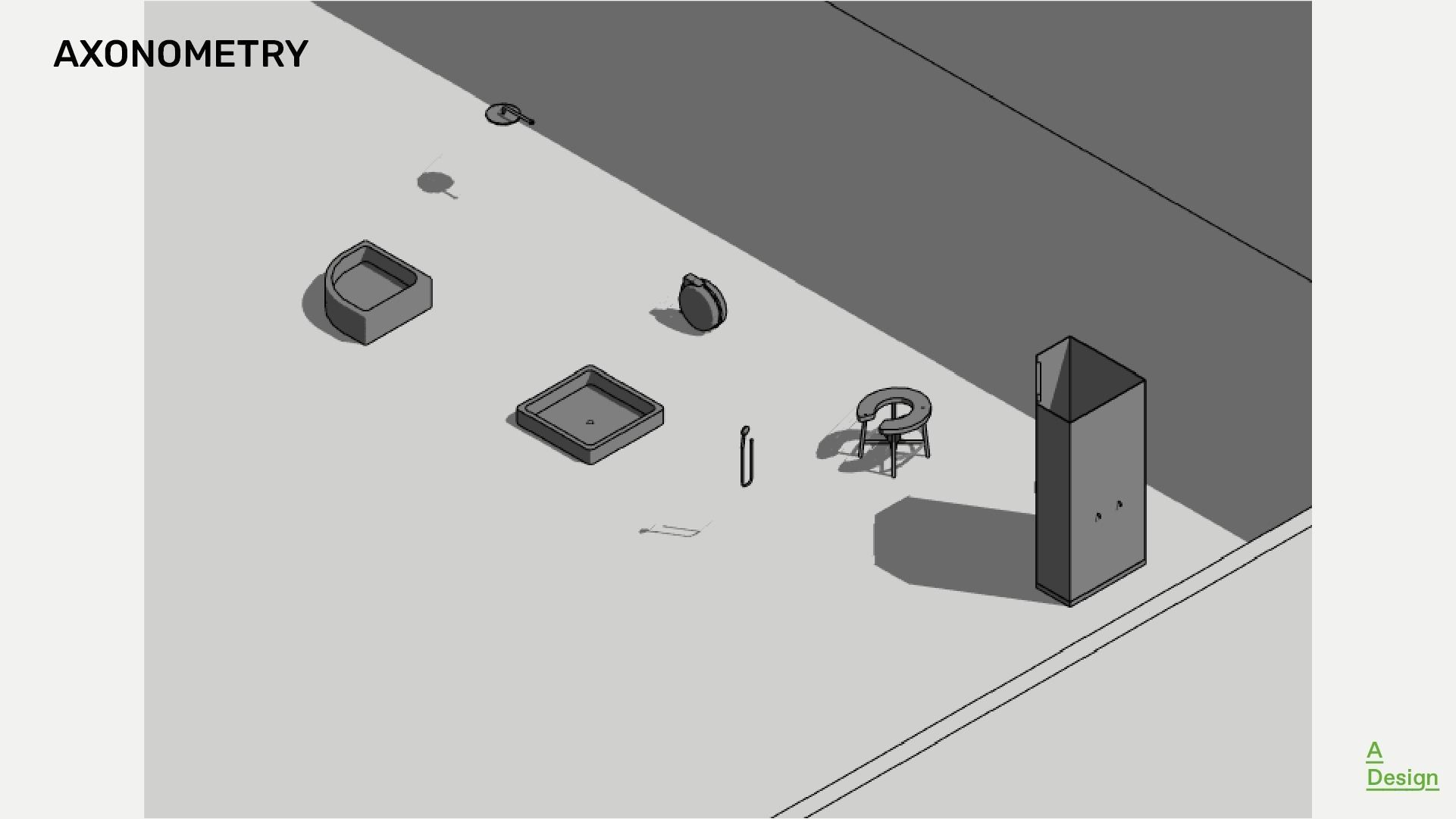 Shower cabins Pack of revit families 3D model CGTrader