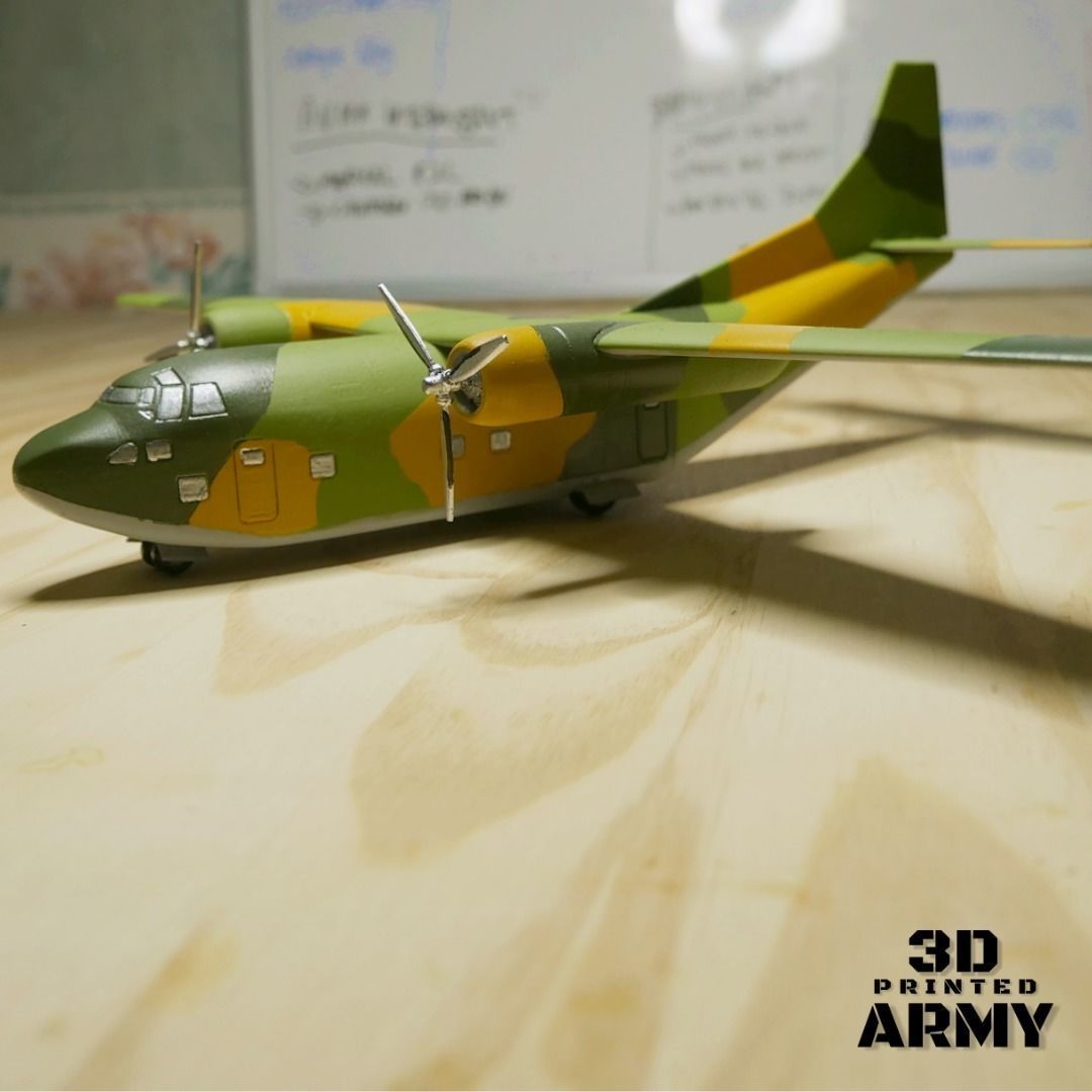 Fairchild C-123 Provider - STL files for 3D printing  3D print model_11