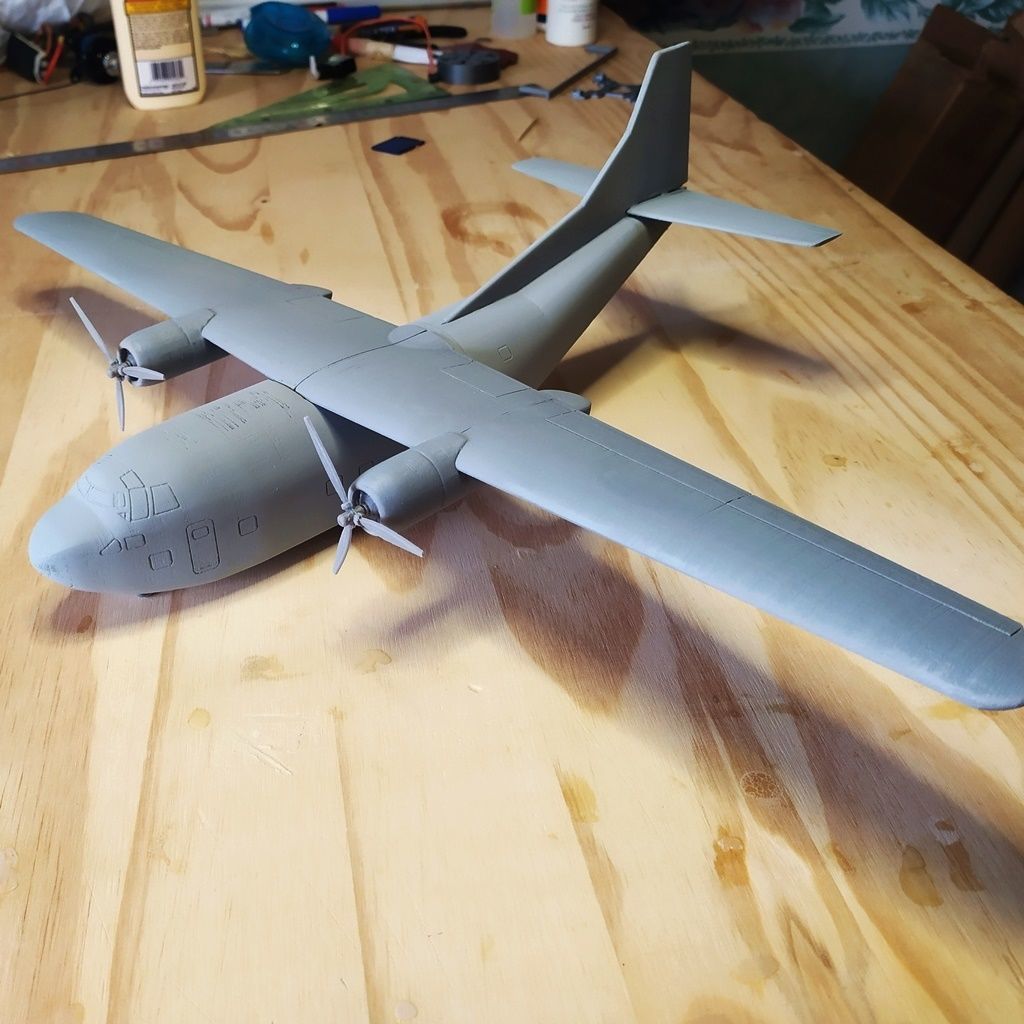 Fairchild C-123 Provider - STL files for 3D printing  3D print model_7