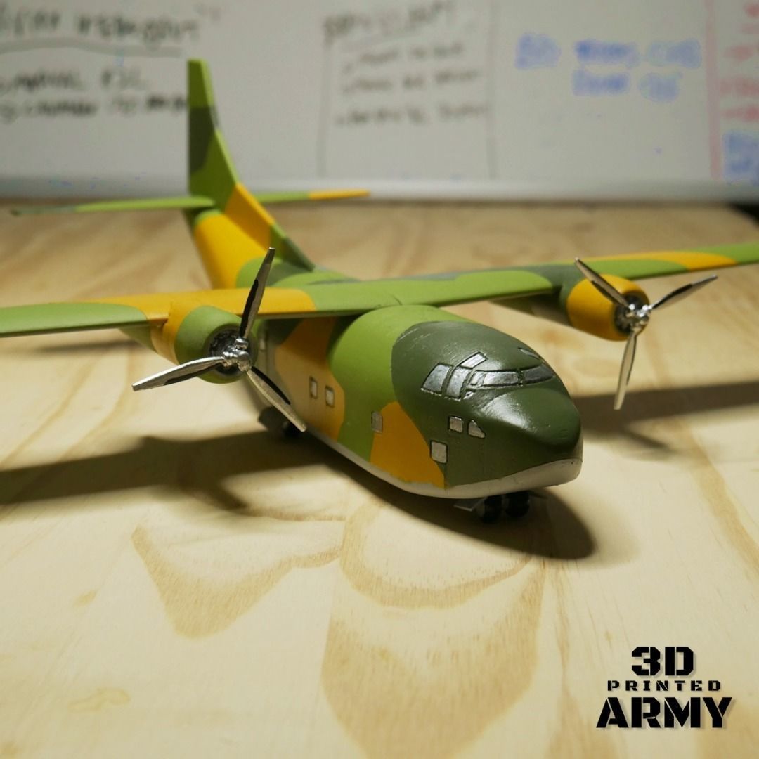 Fairchild C-123 Provider - STL files for 3D printing  3D print model_12