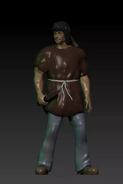 RAMBO v2 3D print model