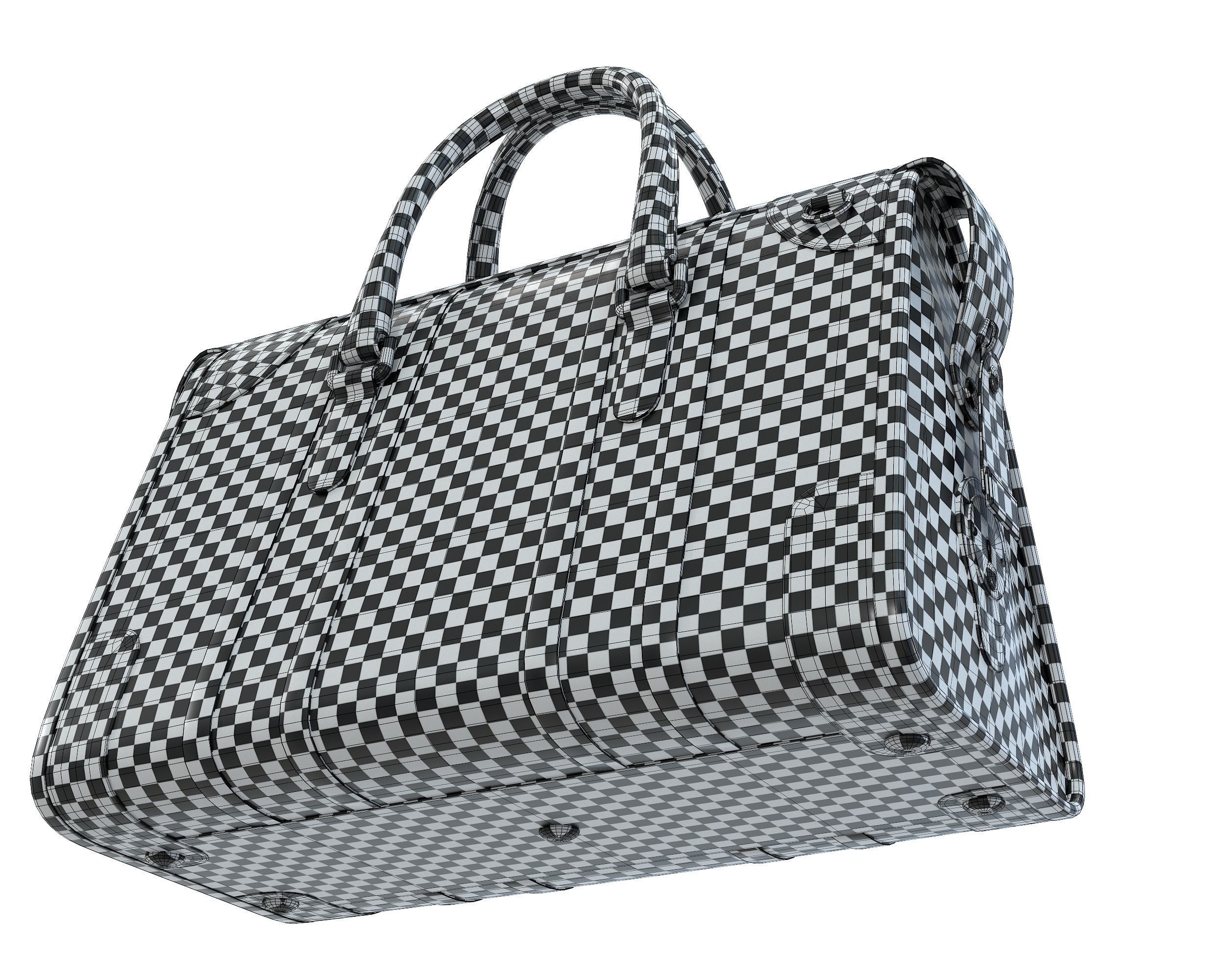 Gucci Bauletto Medium Top Handle Bag  3D Model Collection_13