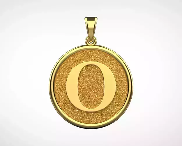 Pendant Letter O N48