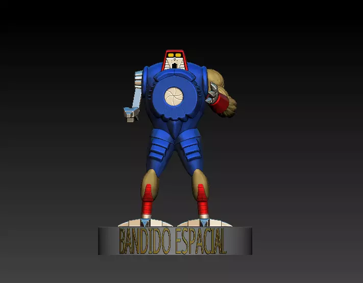BANDIDO ESPACIAL - SPACE BANDIT 3D print model_0