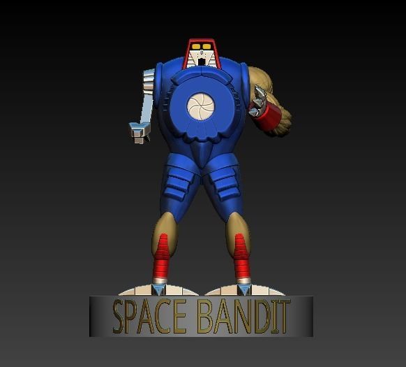 BANDIDO ESPACIAL - SPACE BANDIT 3D print model_1