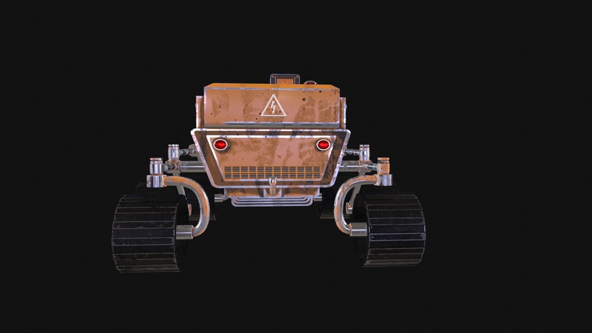 Mars Rover 4 in 1 3D model_13