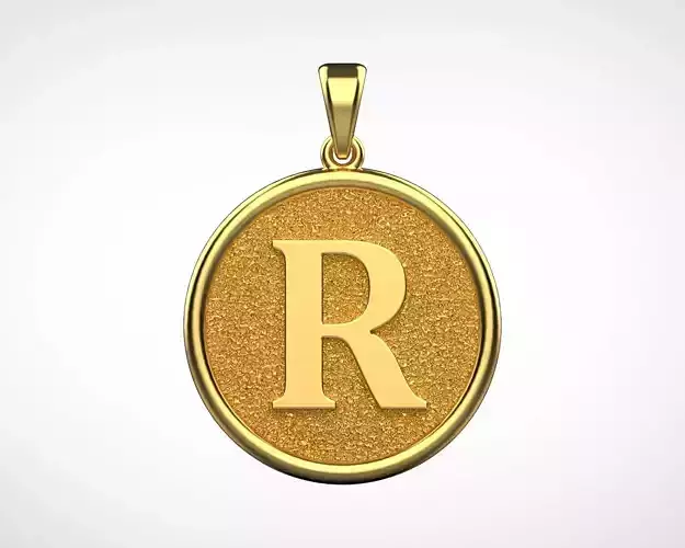 Pendant Letter R N51