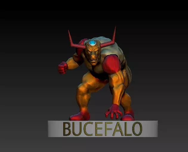 BUCEFALO - MUMBO JUMBO 3D print model