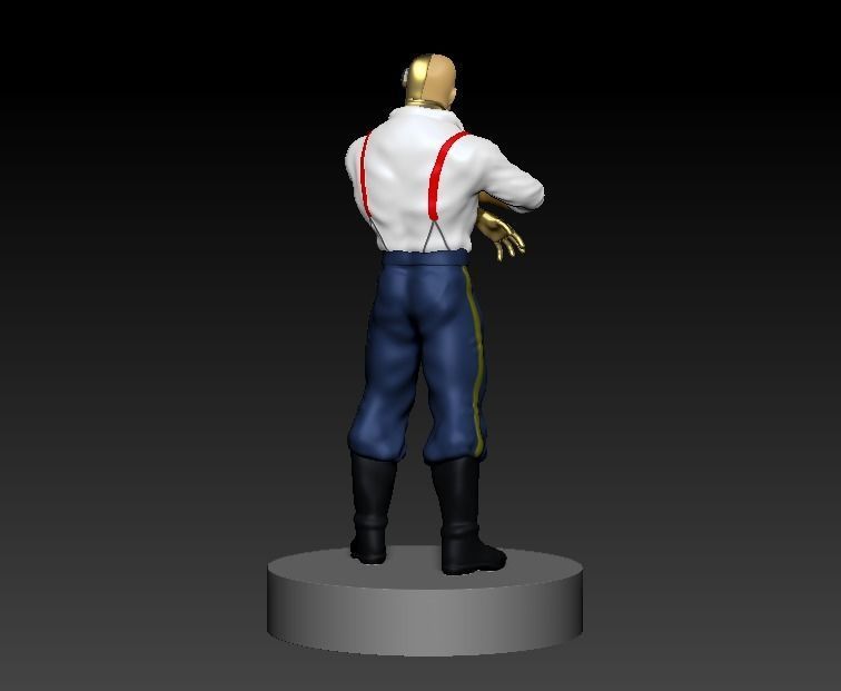 CAPITAN TELESCOPIO - COMMANDER STARGAZER 3D print model_3