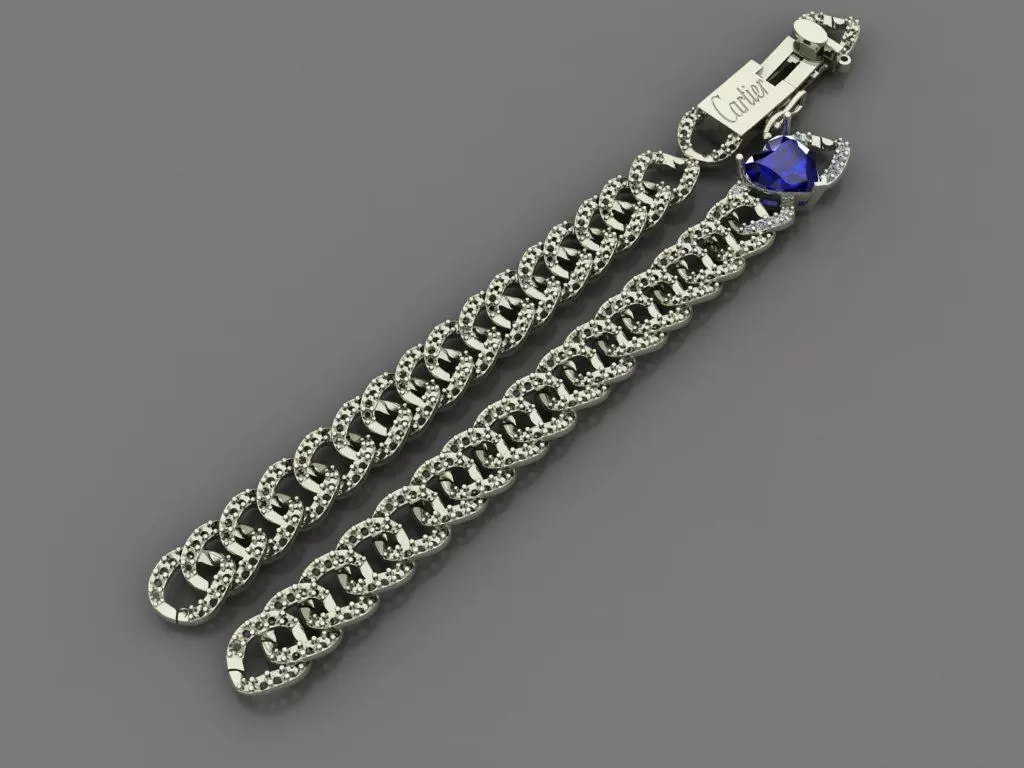 Bracelet Jewelry 3D print model