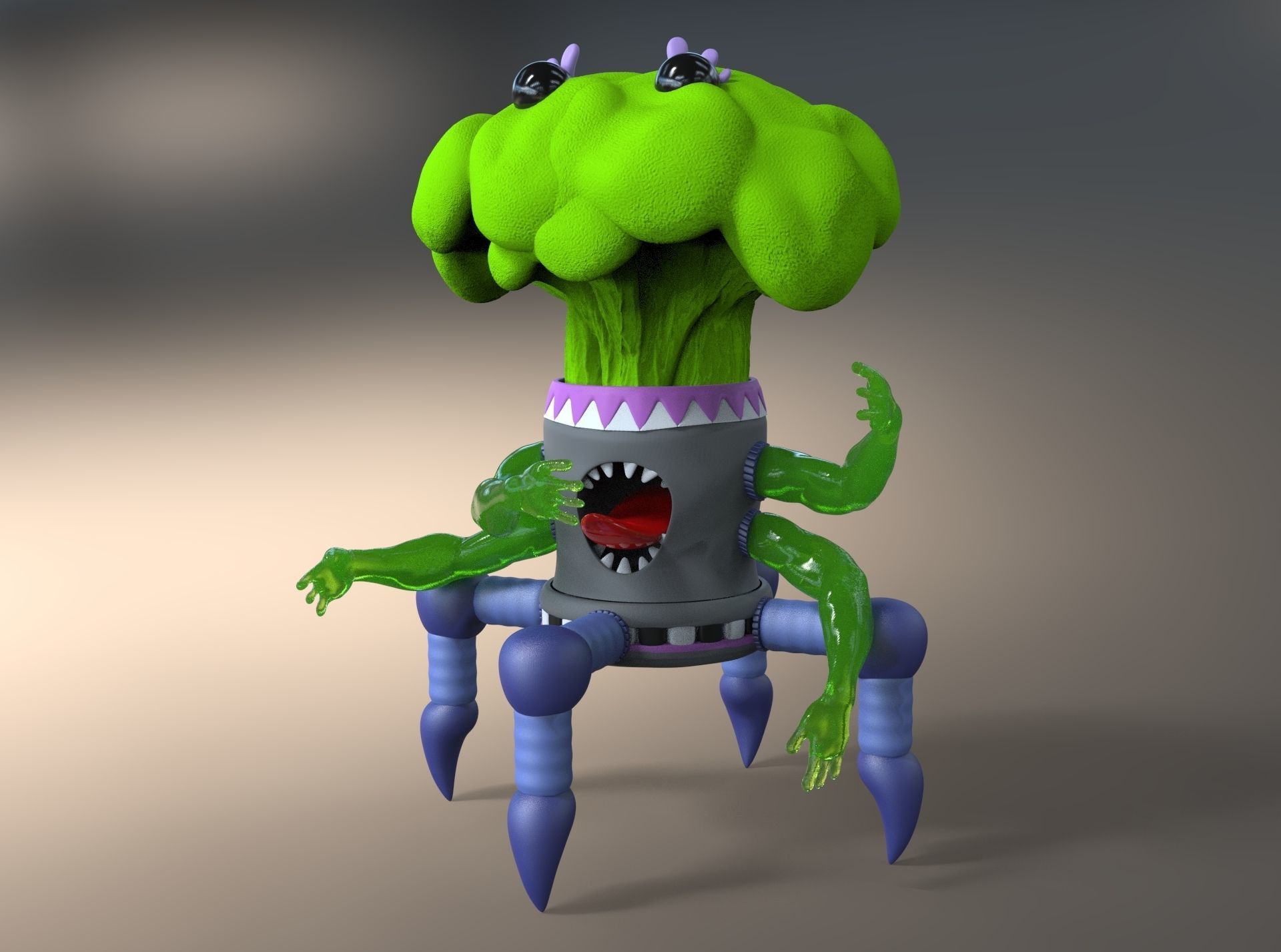 Terra NuKBagger 3D print model_4