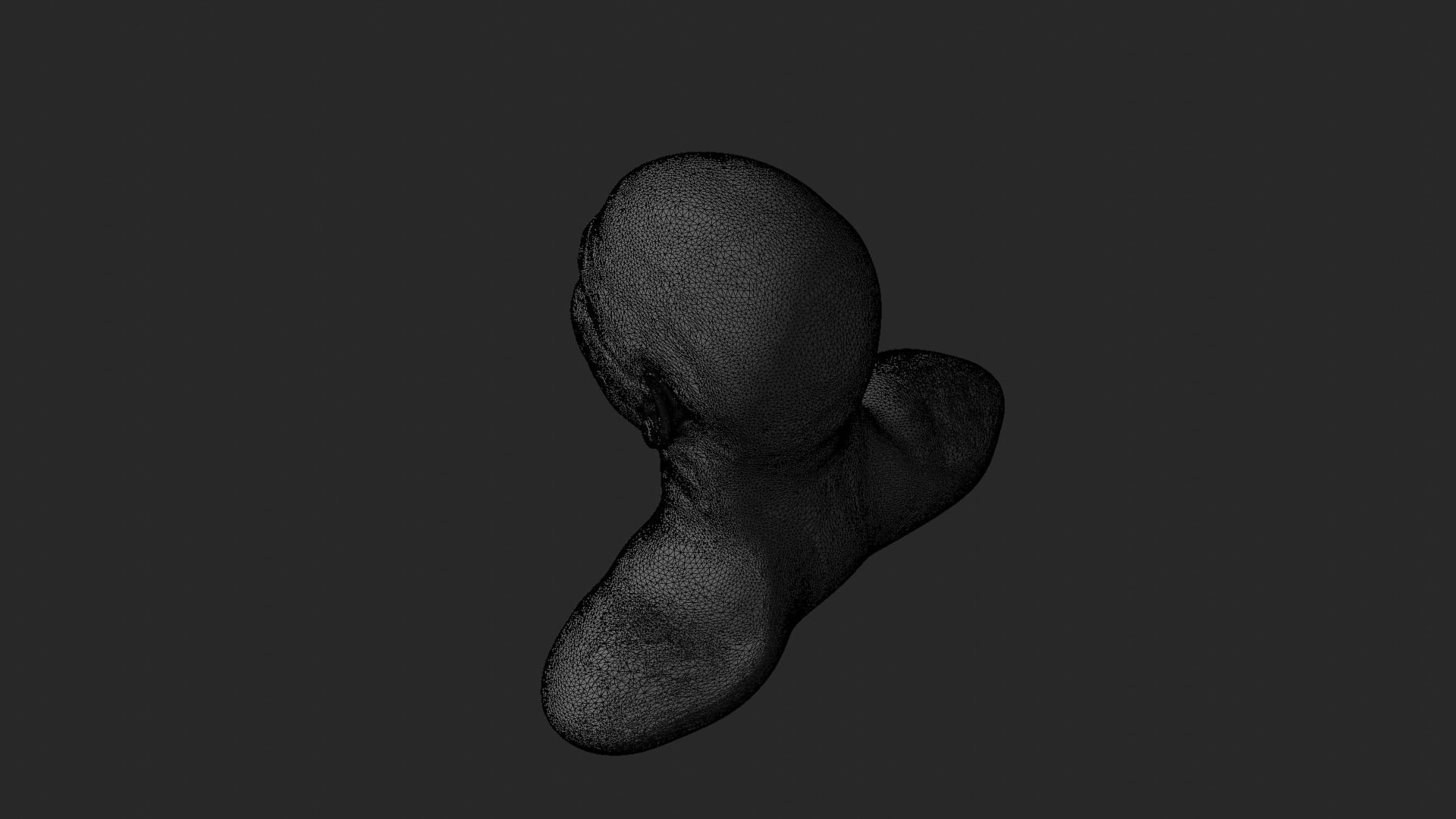 Human Male Head for 3D Printing 2022 Free 3D print model_8