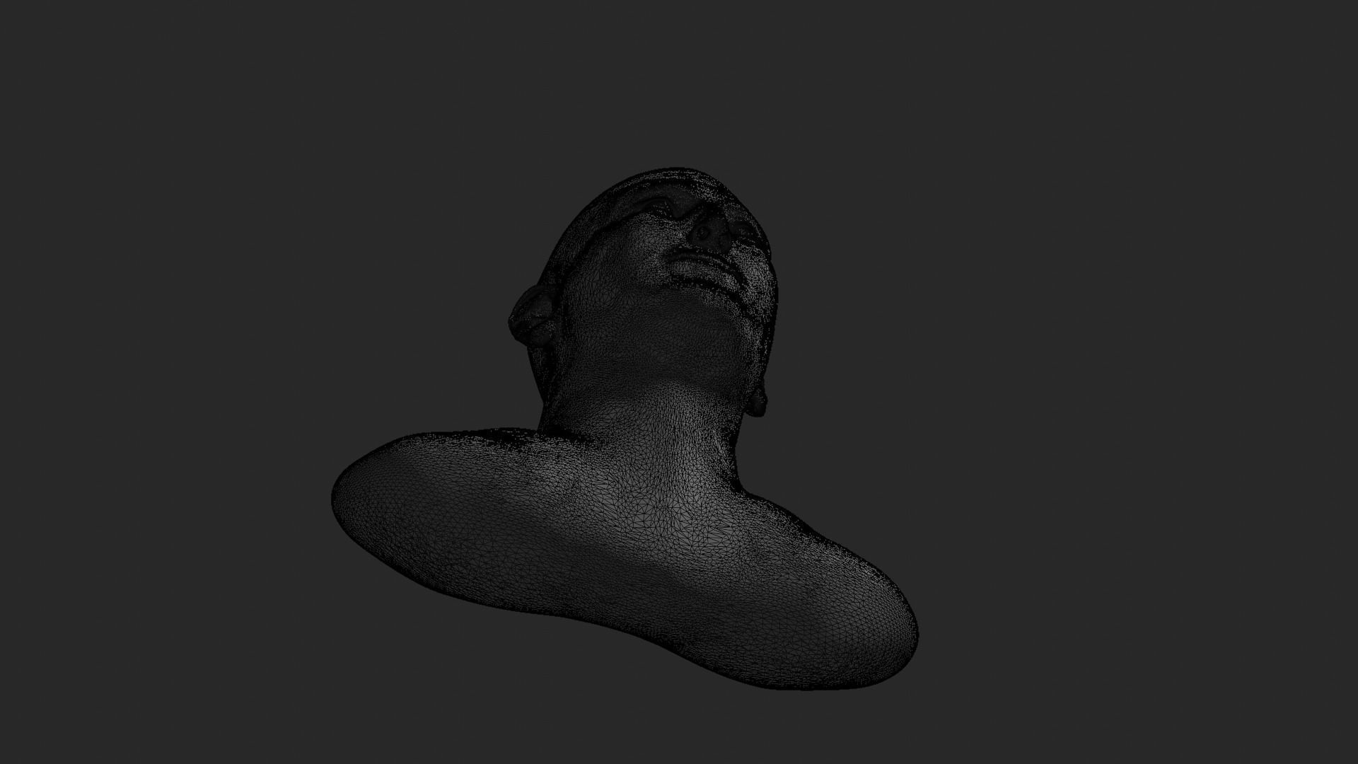 Human Male Head for 3D Printing 2022 Free 3D print model_6