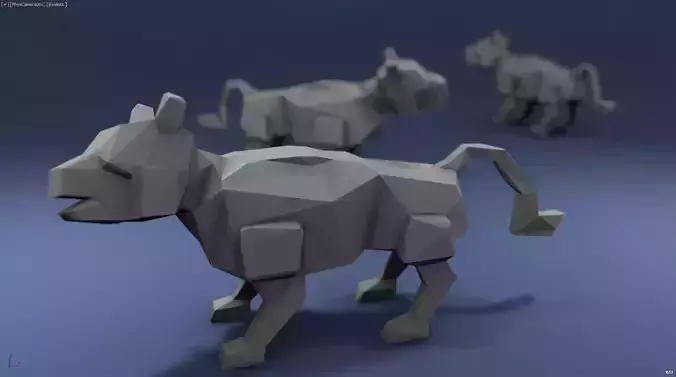 animal low poly a01