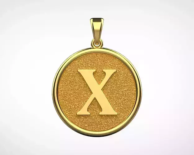 Pendant Letter X N57