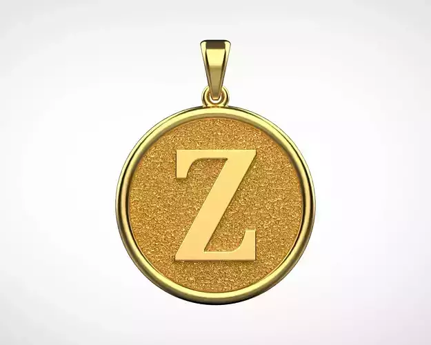 Pendant Letter Z N59