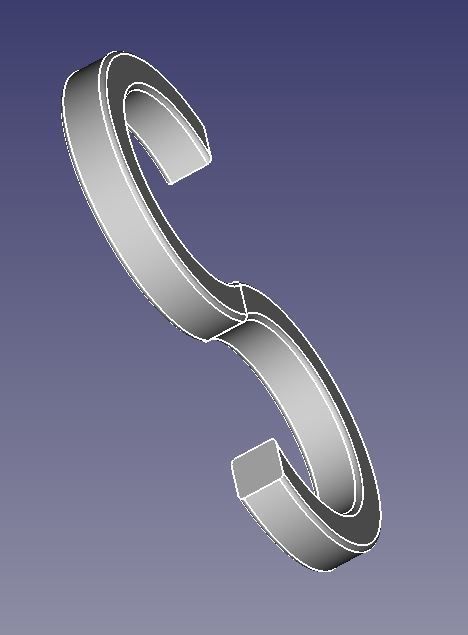 Hanging Hook Free 3D print model_1