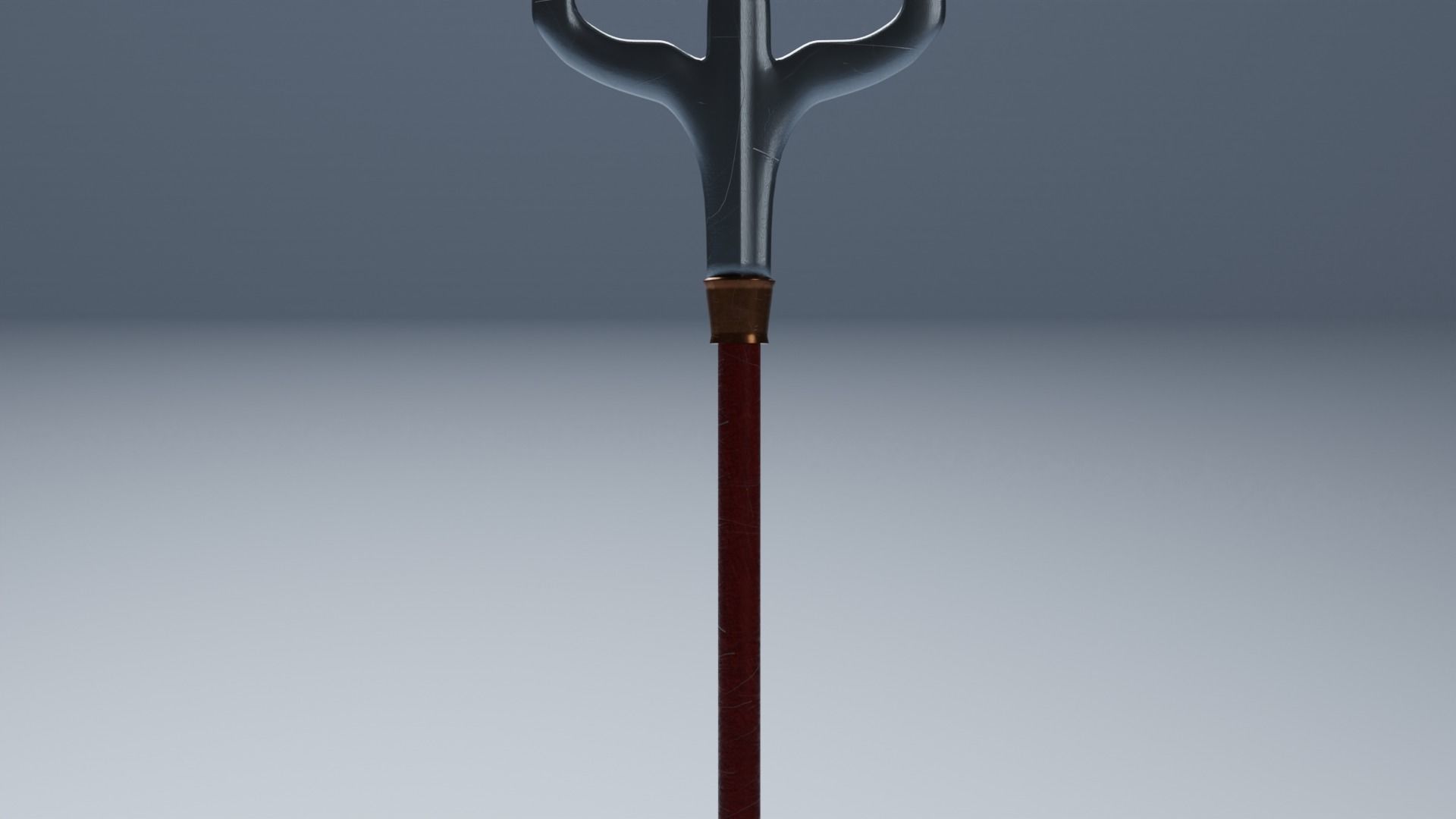 Dangpa Trident 4k textures included Low-poly 3D model_1