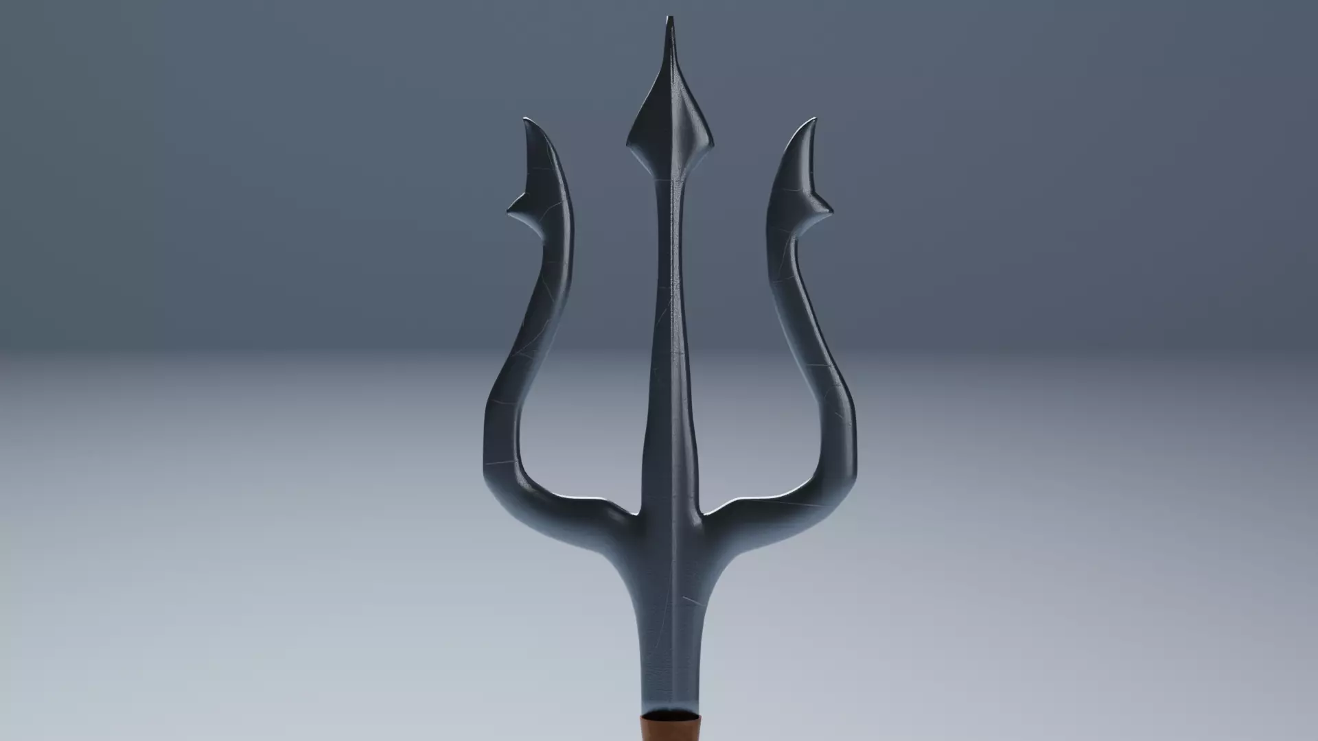 Dangpa Trident 4k textures included Low-poly 3D model_0