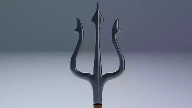 Dangpa Trident 4k textures included Low-poly 3D model