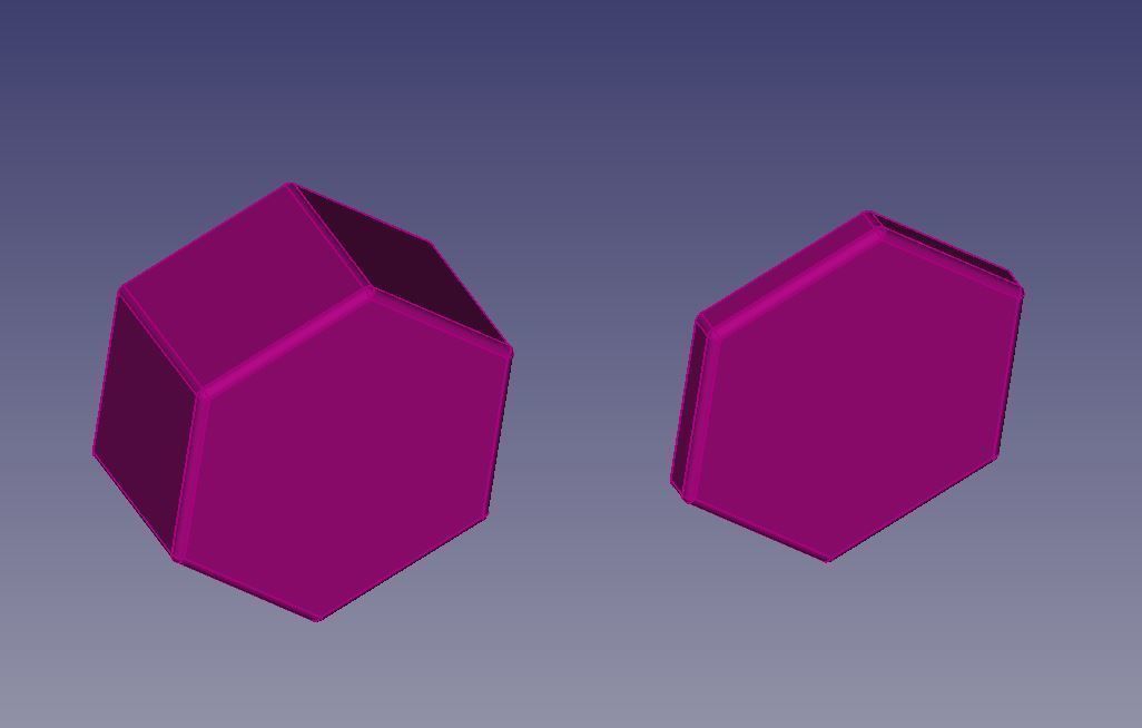 Hexagonal Box Free 3D print model_3