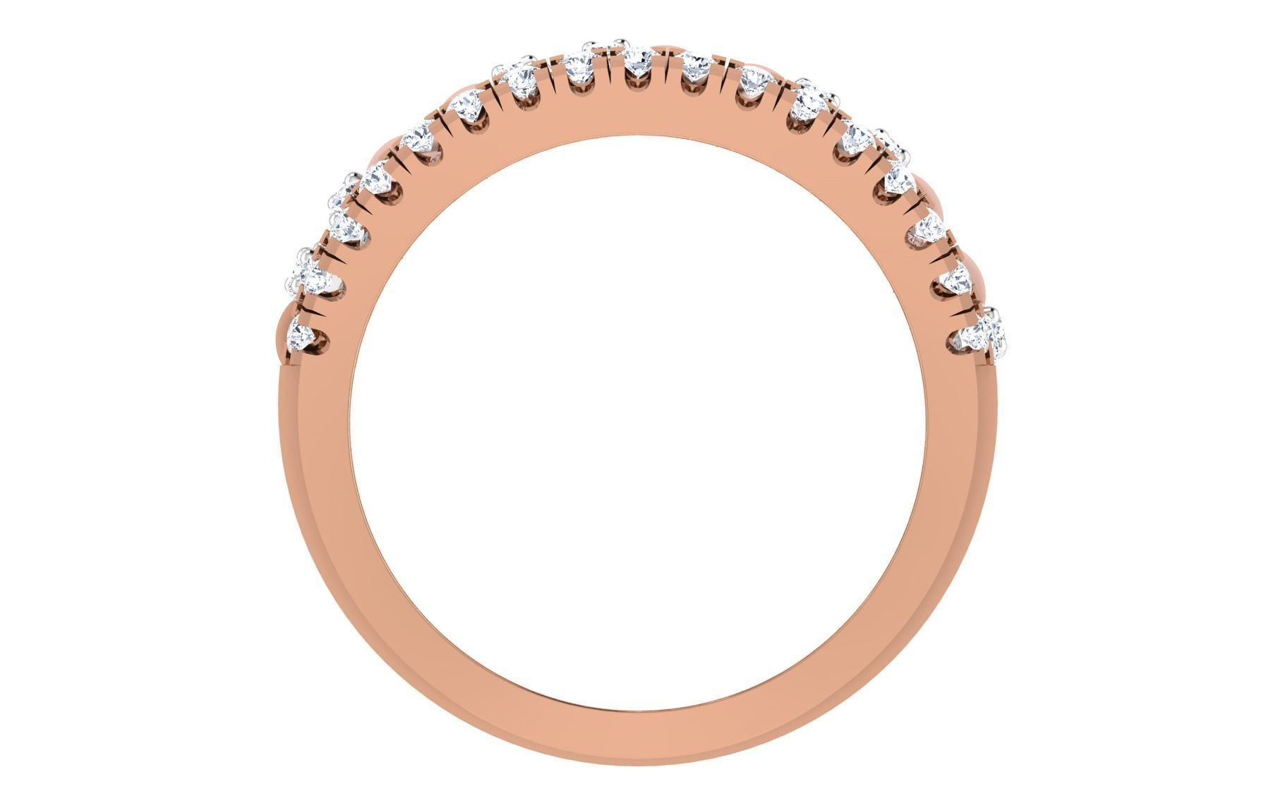 Women Cocktail Ring 3dm stl render details 3D print model_3