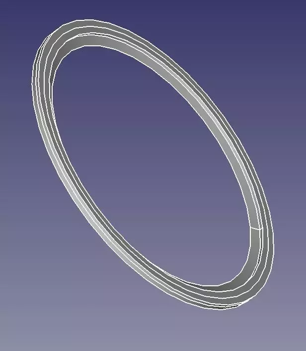 Magnifying Glass Frame Free 3D print model_0