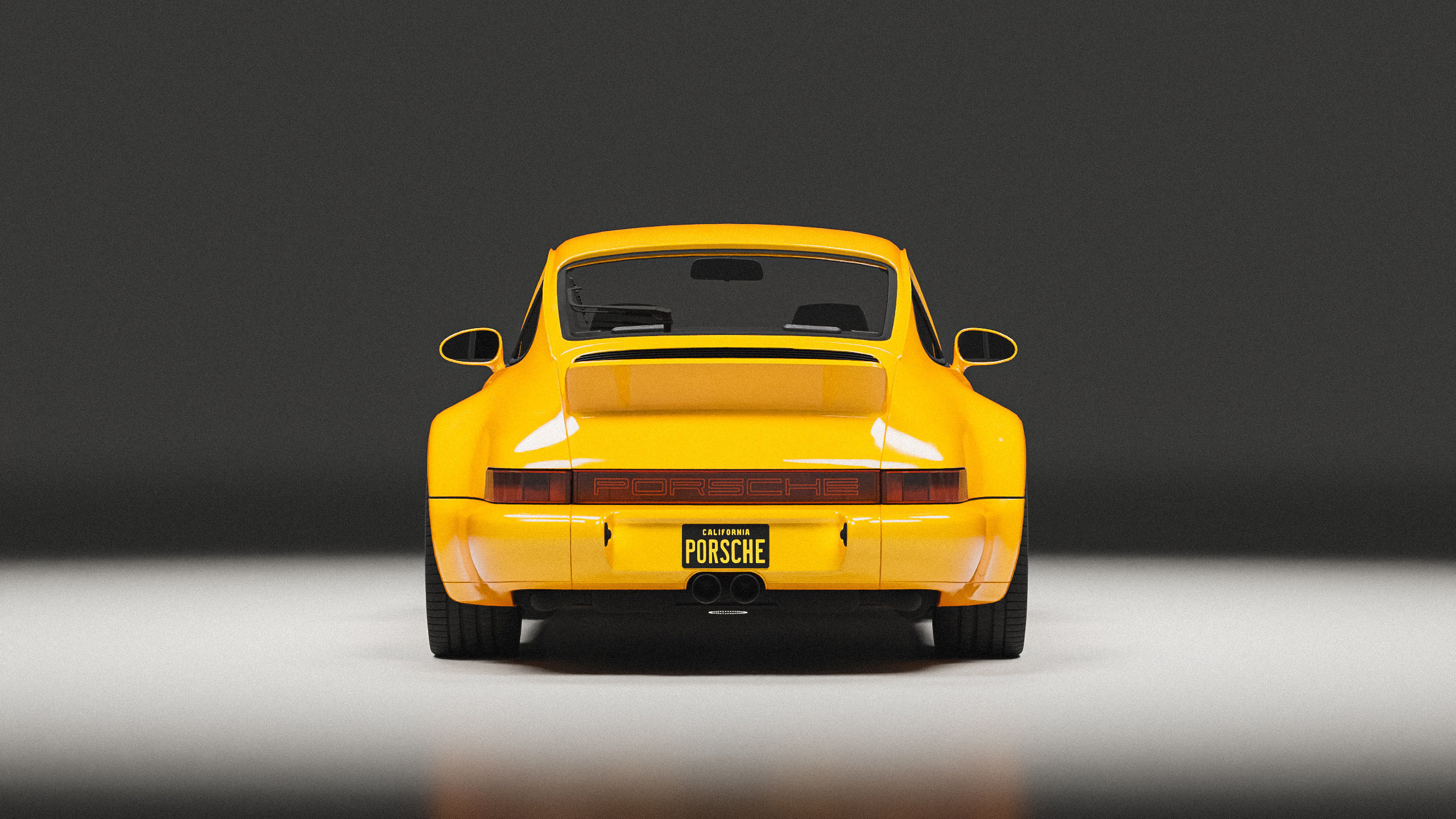 Porsche 964 Racing  Low-poly 3D model_4