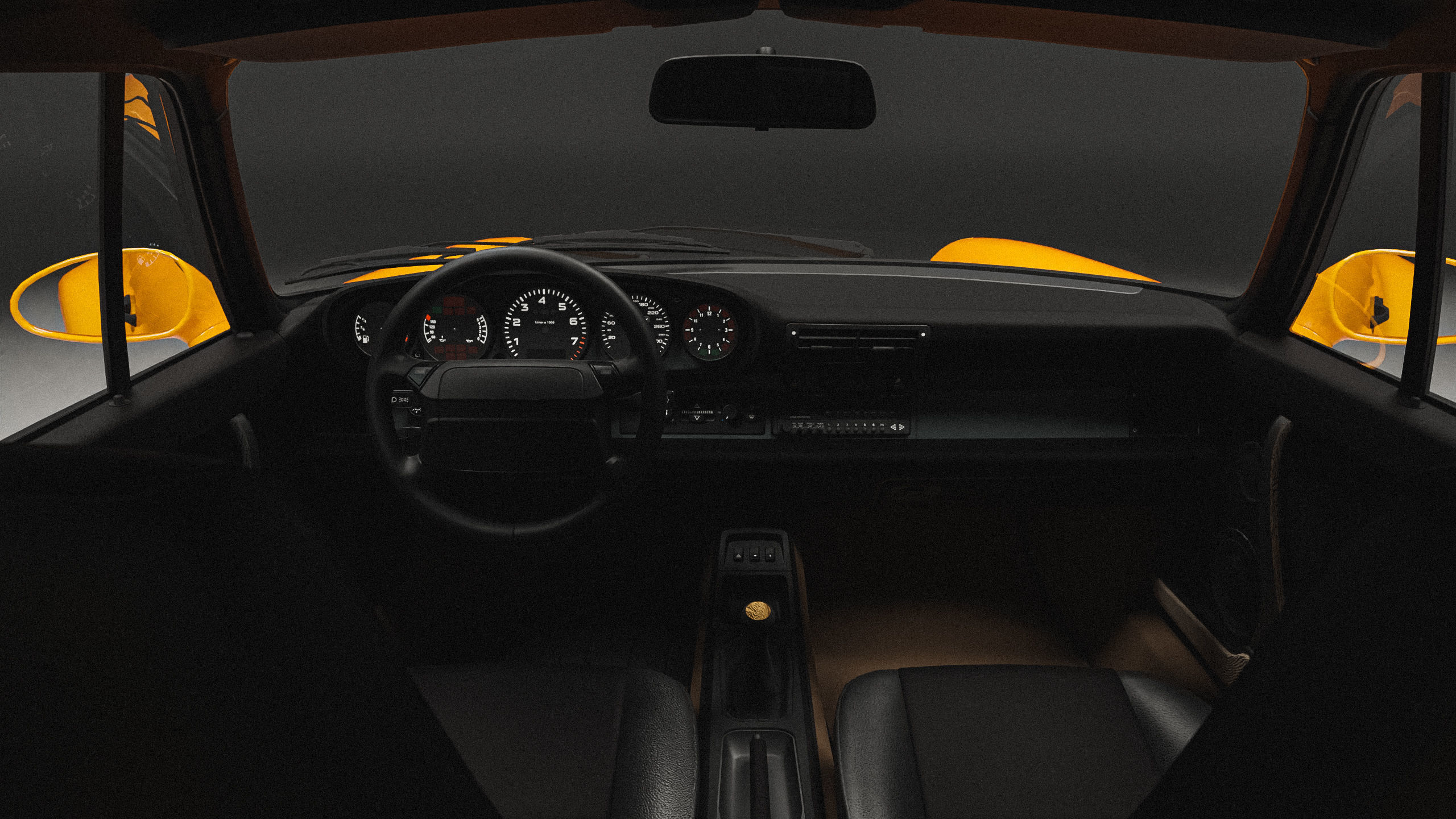 Porsche 964 Racing  Low-poly 3D model_13