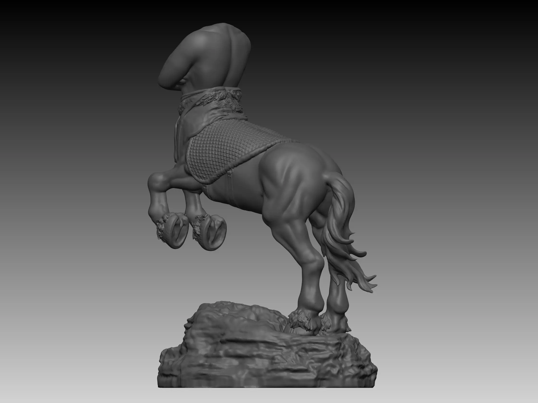 Centaur Horseman 3D print model_0