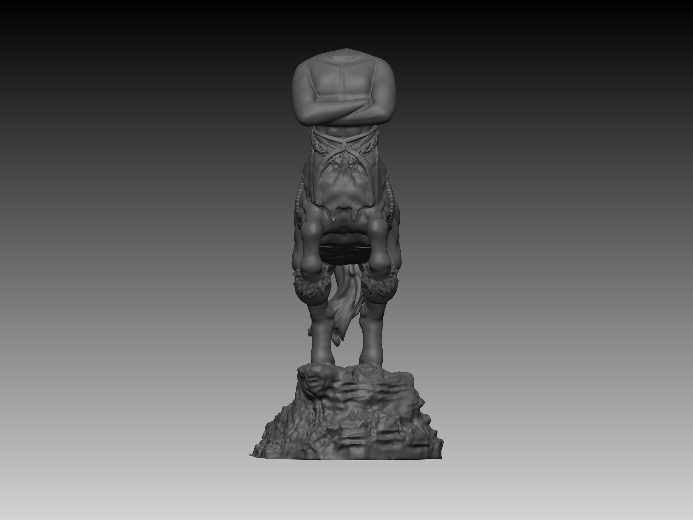Centaur Horseman 3D print model_2