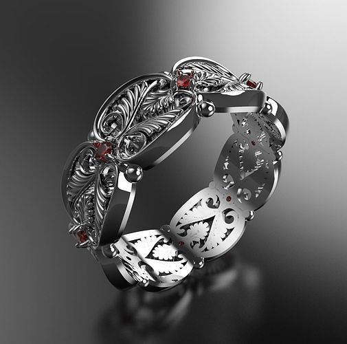  Ring luxury in the details 3D print model