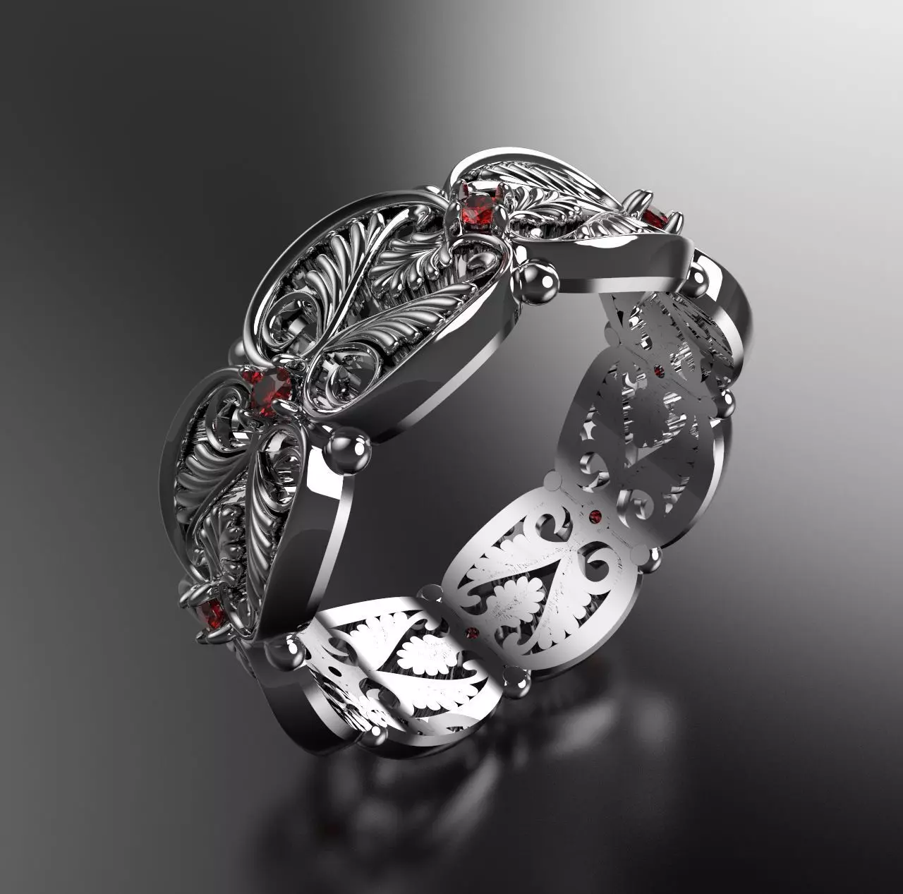 Ring luxury in the details 3D print model
