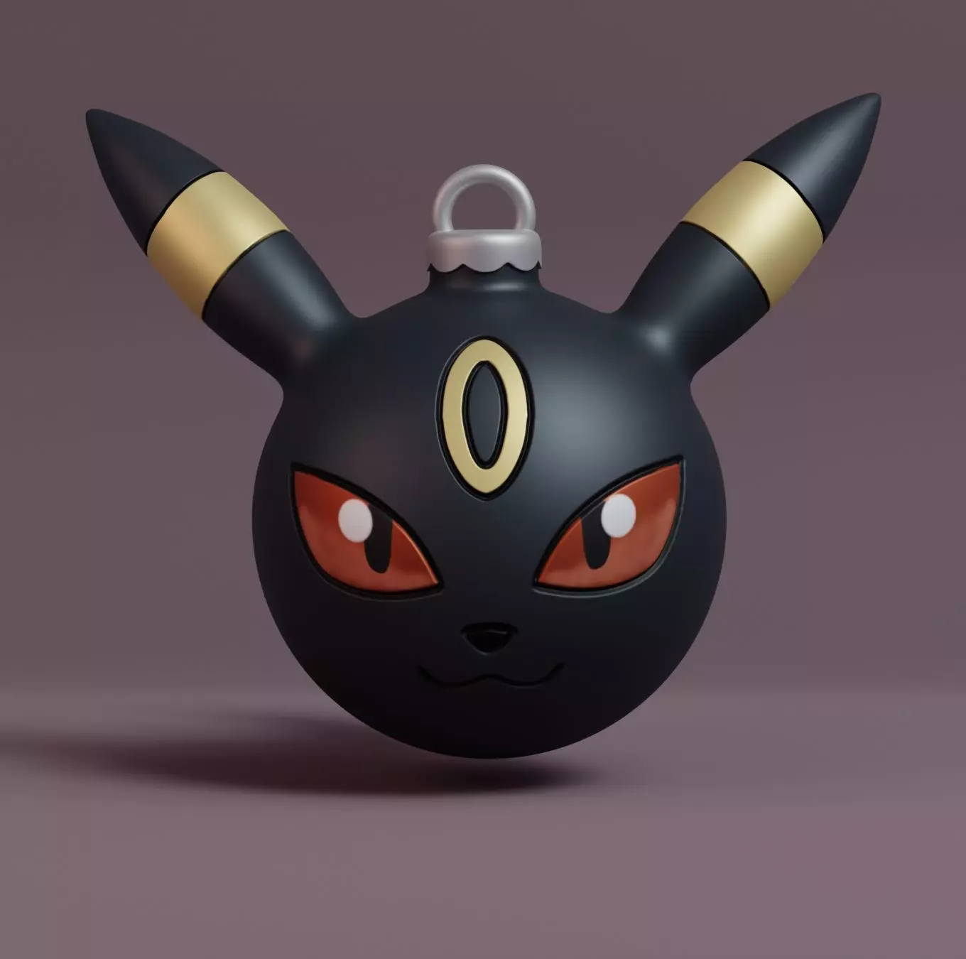 Pokemon - Christmas Ornament Umbreon 3D print model_0